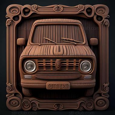 3D модель Fiat Sedici (STL)